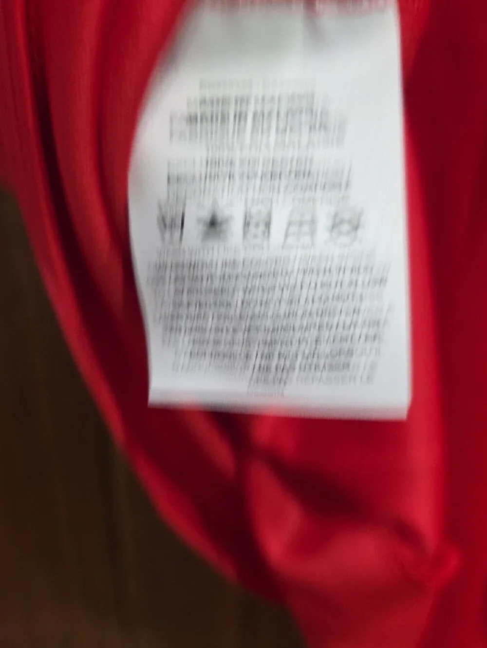 Nike Red Performance Tank with White Swoosh